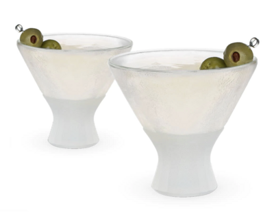 Glass Freeze Martini Cooling Glasses