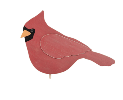 Topper - Red Bird