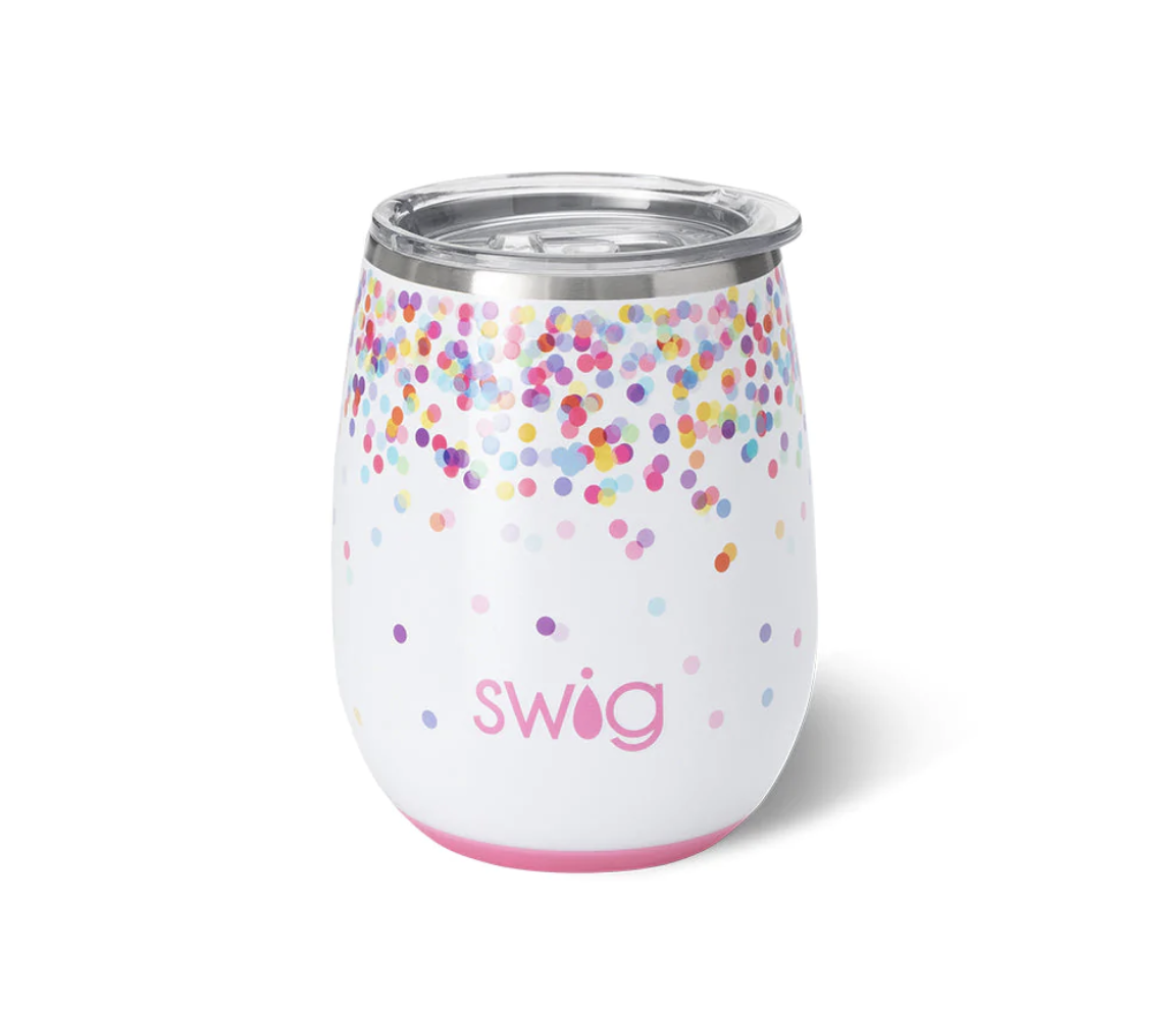 Insulated Stemless Cup - Confetti - 14 Oz