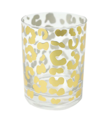 Glasses - Cocktail - Gold Leopard