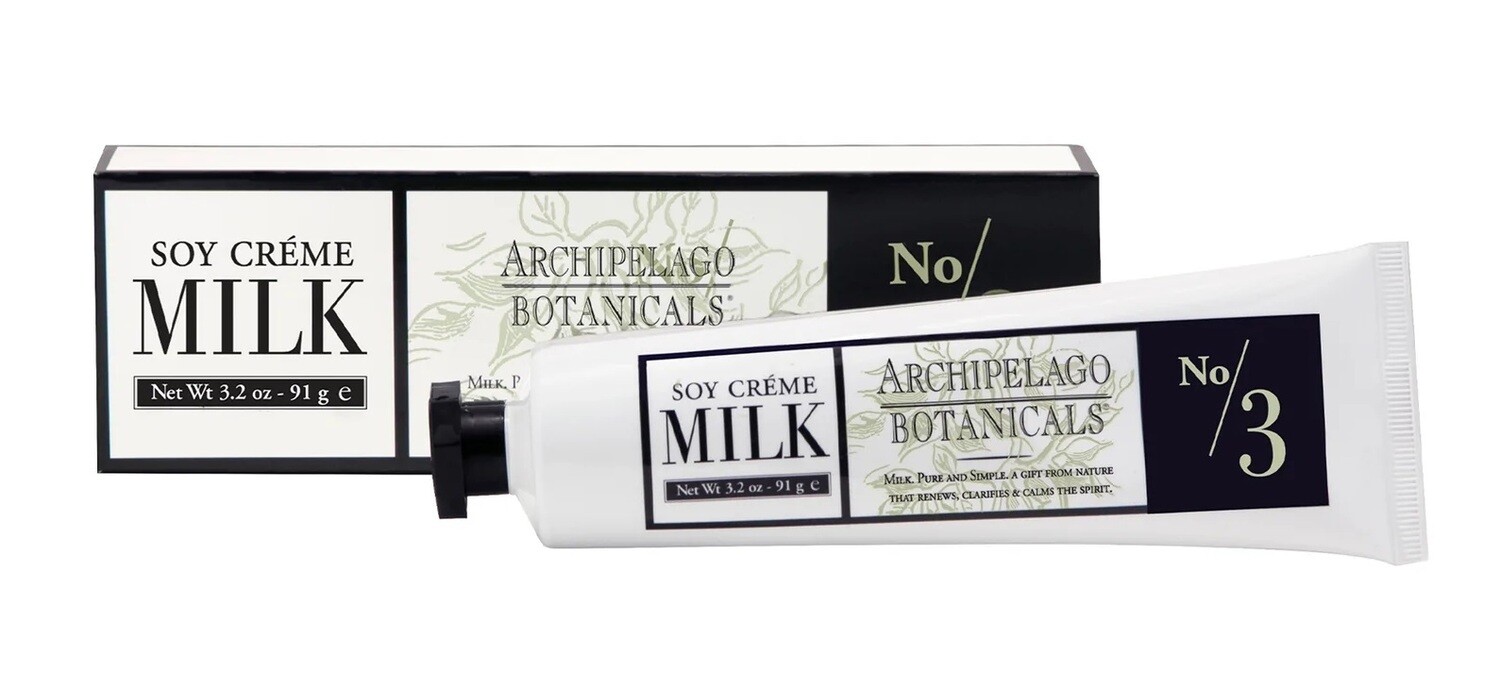 Lotion - Hand Creme - Soy Milk - 3.2 oz.