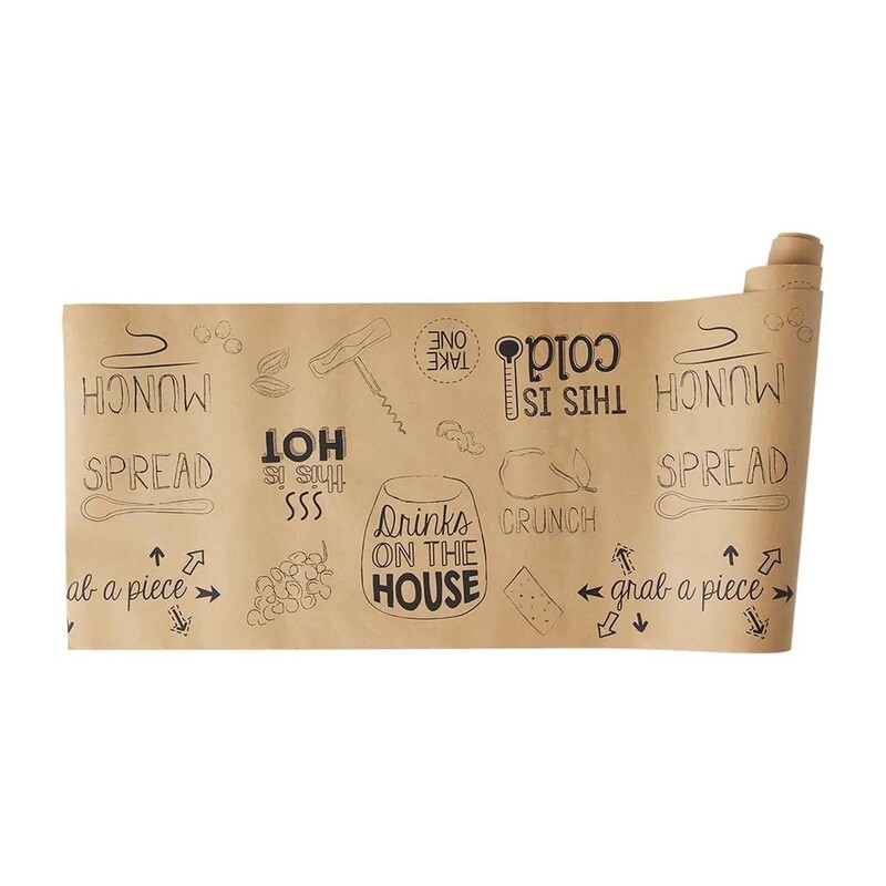 Seasonal - Art - Kraft Table Runner Roll