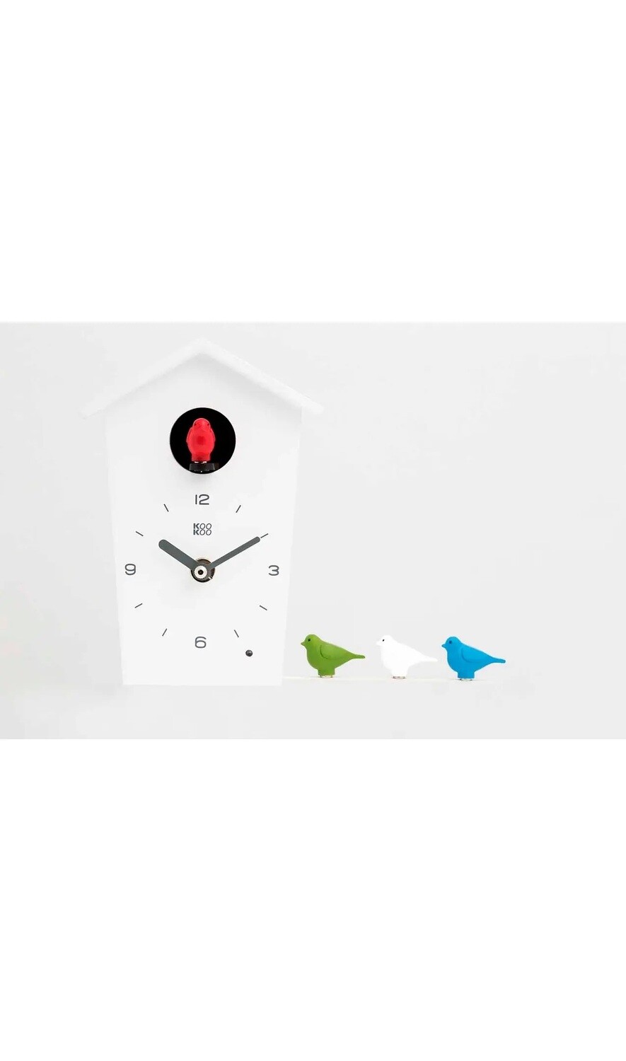 Clock - KooKoo - Small - White