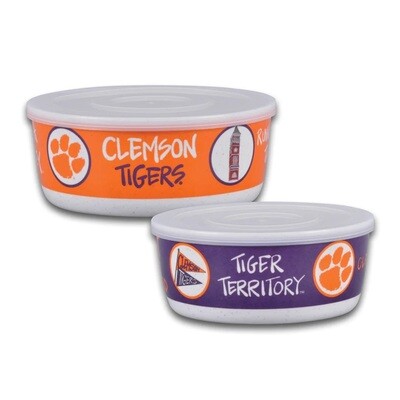 Gameday-Clemson-Containers Set Of 2