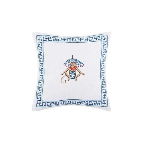 Pillow - Monkey Dynasty - White