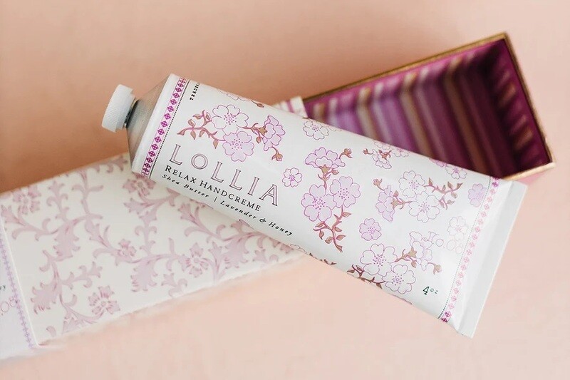 Hand Creme - Relax - Lavender &amp; Honey - 4 Oz.