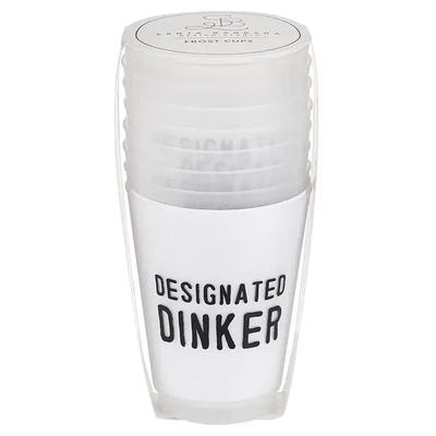 Drinkware - Designated Dinker - Frosted Cup - 8 Pack