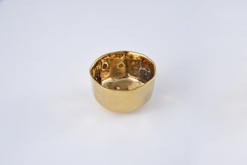 Bowl - Porcelain - Gold Snack