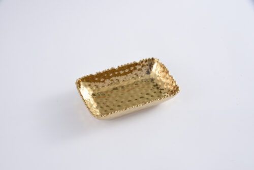Trinket Dish - Small Rectangle - Gold