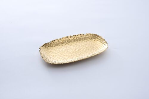 Platter - Gold Hammered - Small
