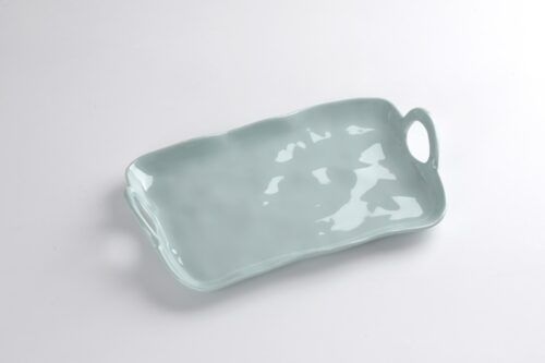 Tray - Melamine - Rectangle With Handles - Mint