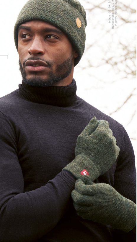 Finger Handschuhe aus 100% Alpaka (Baby Alpaka)