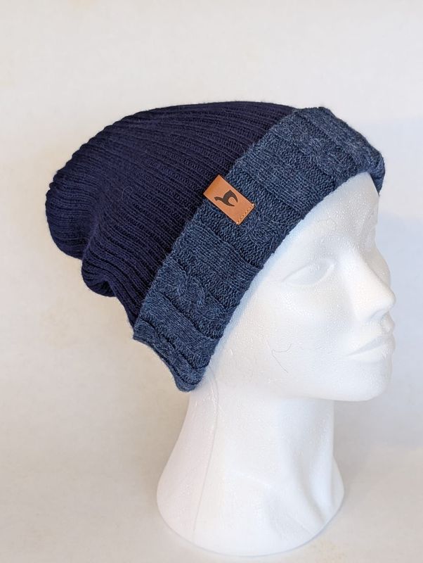 Mütze SUAVE von APU KUNTUR, blau, one-size, 100% Baby-Alpaka* Mütze SUAVE von APU KUNTUR, blau, one-size, 100% Baby-Alpaka*