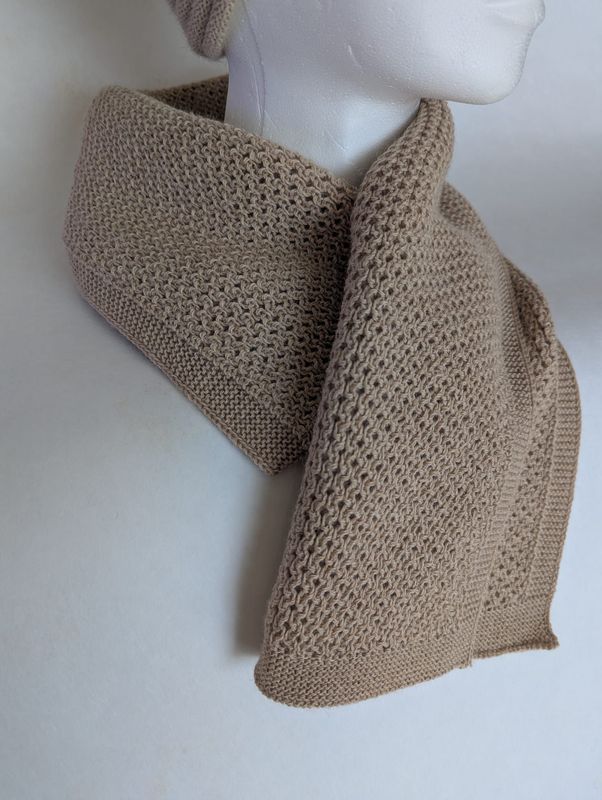 Alpaka Schal COLOGNE, beige