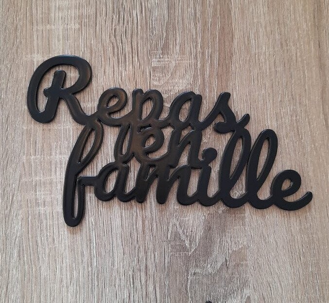 Dessous de plat Repas en famille