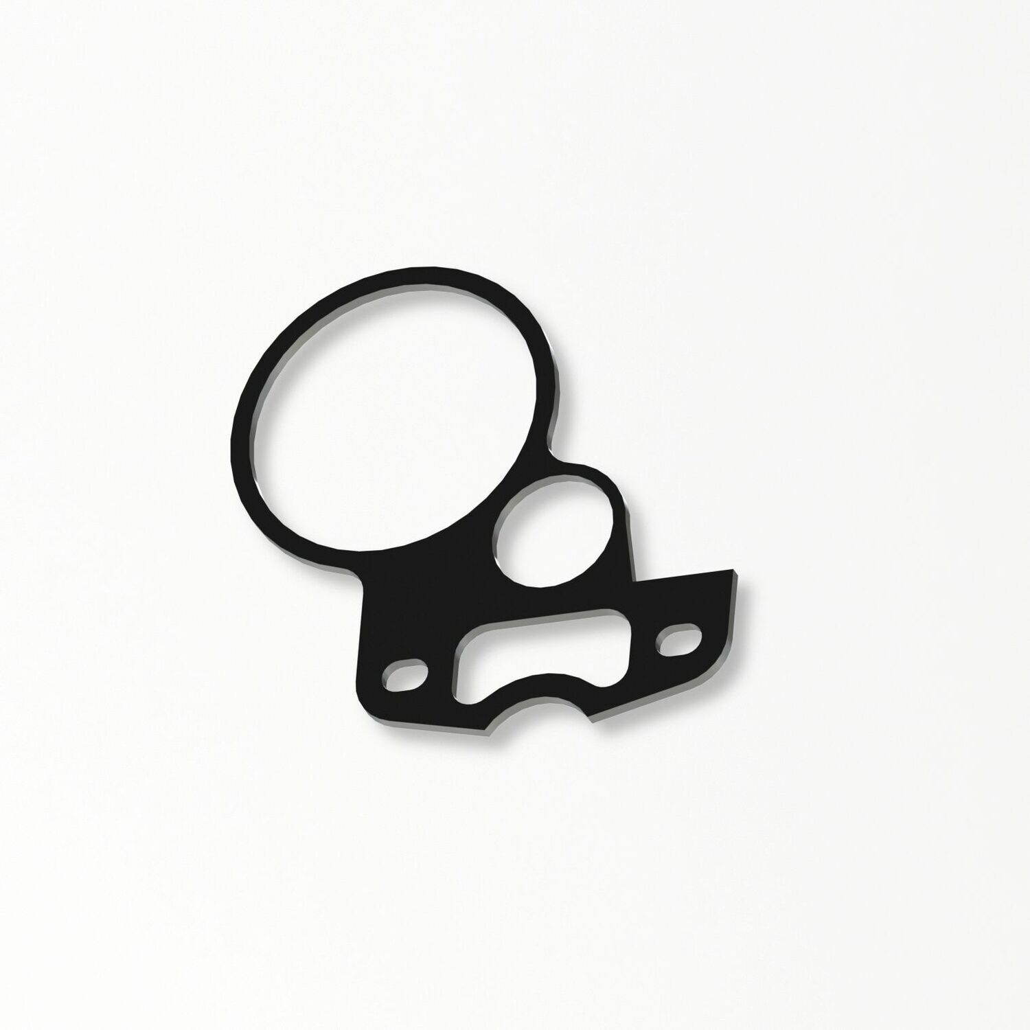Support compteur rond Yamaha Fazer sur mesure