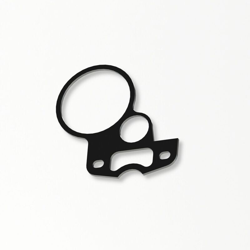 Support compteur rond Yamaha Fazer sur mesure