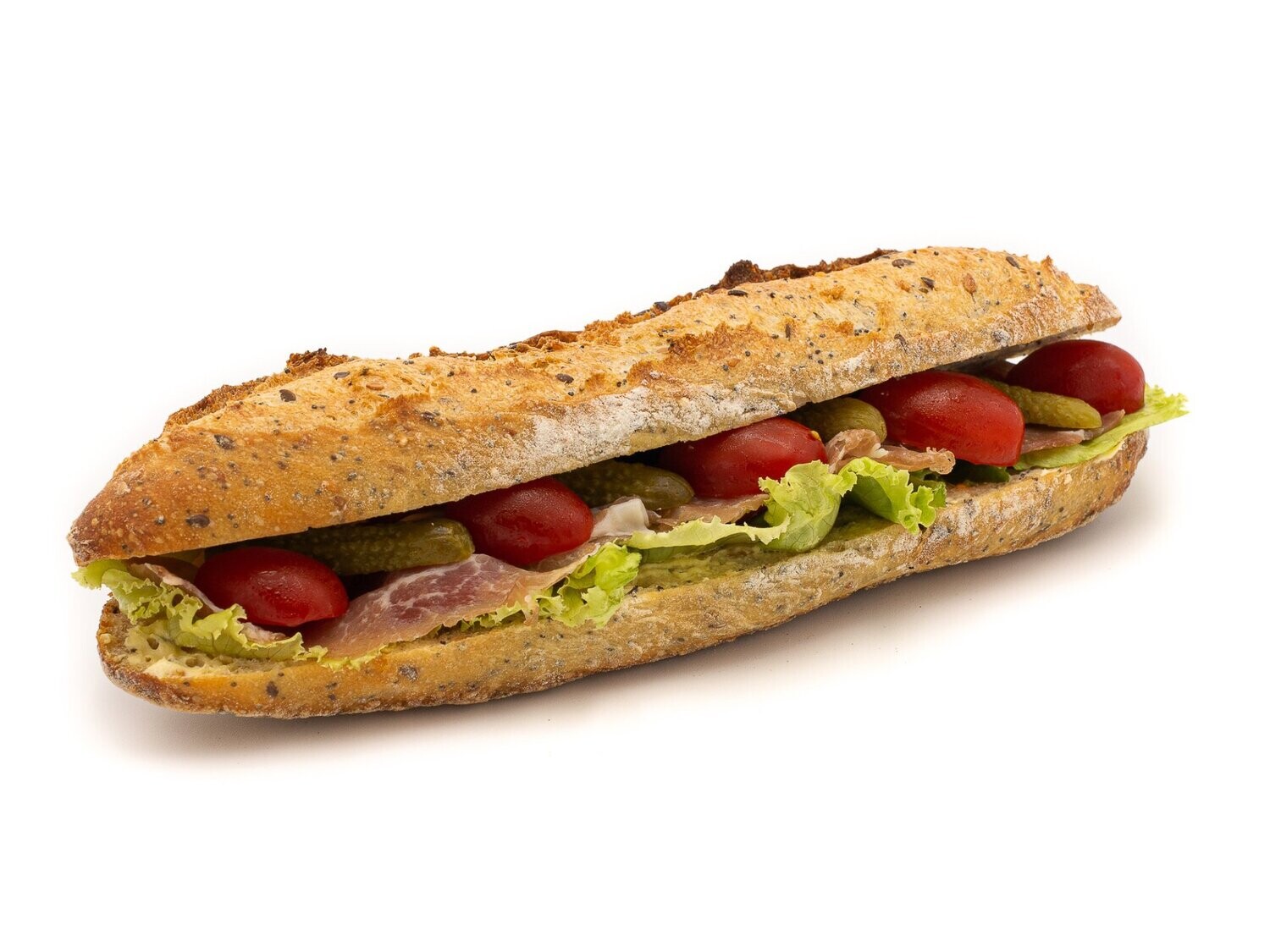 Sandwich Jambon de Pays chèvre