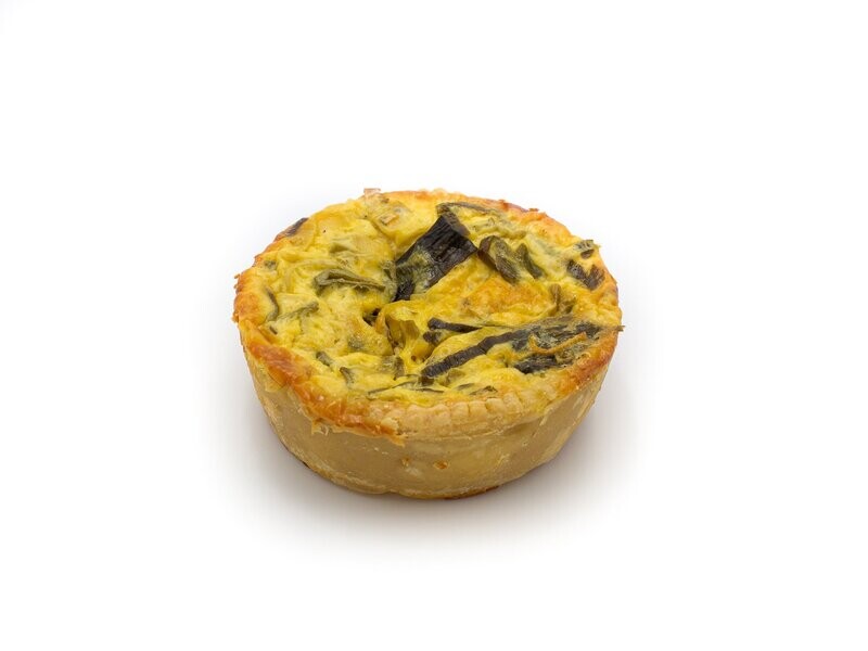 Quiche poireaux lardons