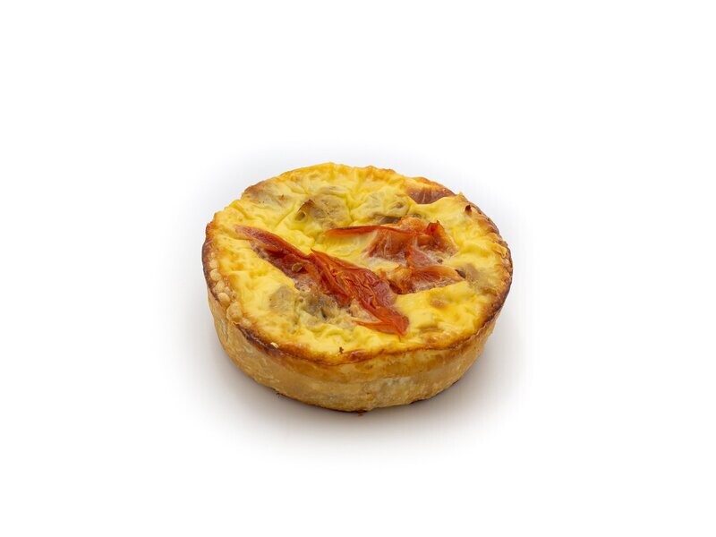 Quiche thon tomate moutarde