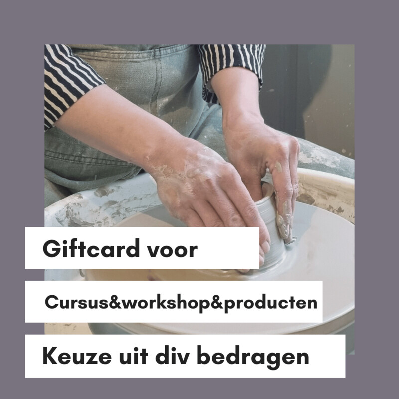 De Kleistudio Giftcard