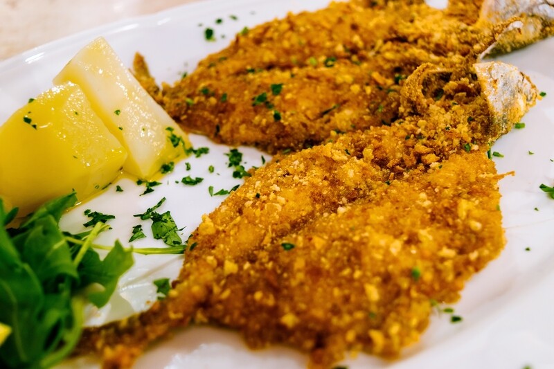 Cotoletta di Pesce con Verdure