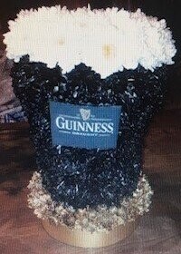 3D Guinness Pint Funeral Tribute