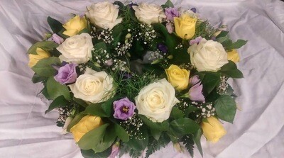 Funeral Posy Ring Wreath