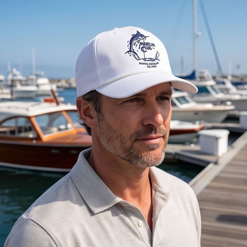 Rope Hat White