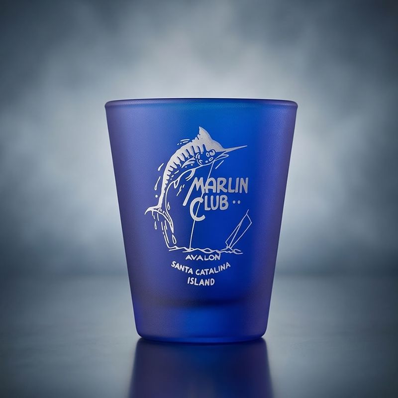Cobalt Shot Glass