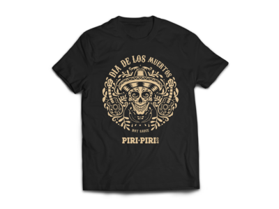 T-Shirt Dia de Los Muertos - Caveira