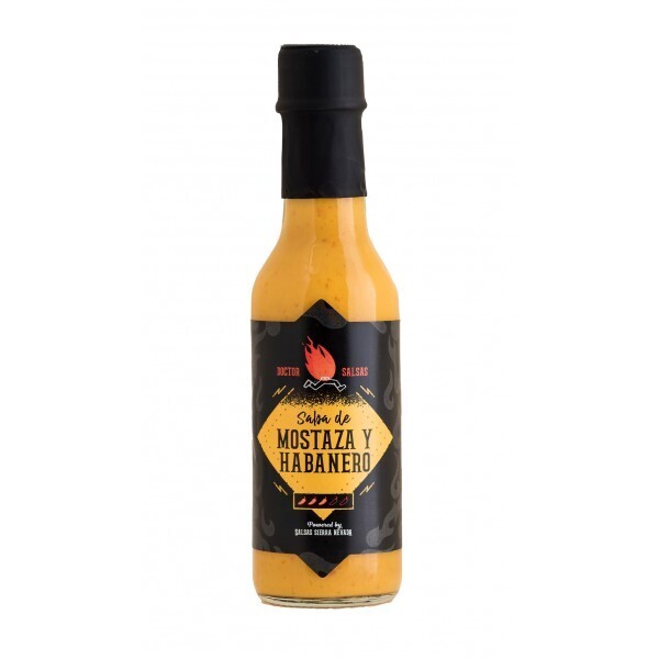Doctor Salsas - Salsa Picante de Mostaza Habanero 150ml
