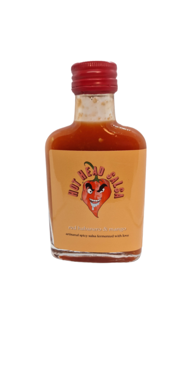 Hot Head Salsa - Red Habanero &amp; Mango - 100ml