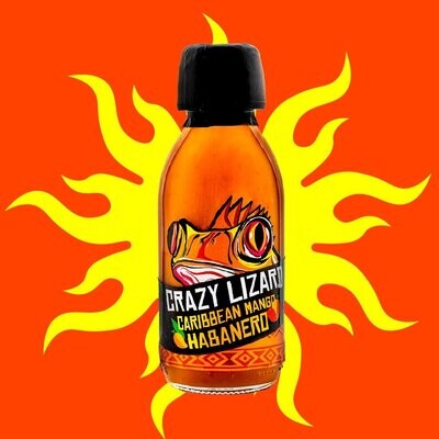 Crazy Lizard - Caribbean Mango Habanero - 130ml