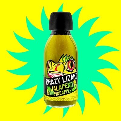 Crazy Lizard - Jalapeño &amp; Ananás - 130ml