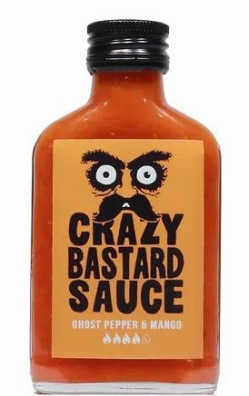 Crazy Bastard - Ghost Pepper &amp; Mango 100ml