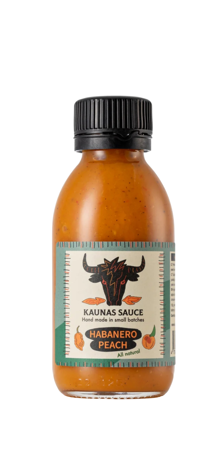 Kaunas Sauce - Habanero Peach - 125ml