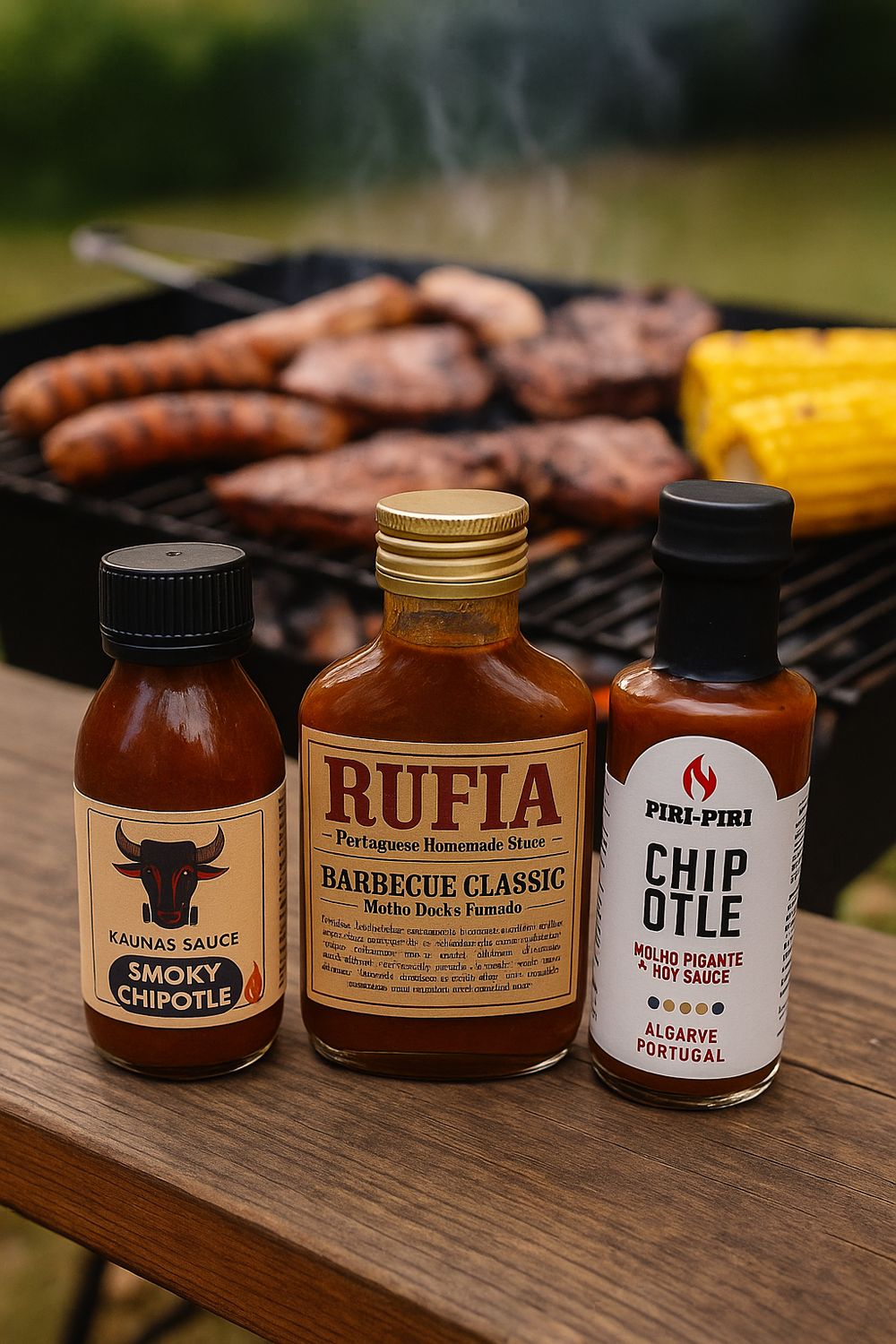 Pack Trio Churrasco BBQ