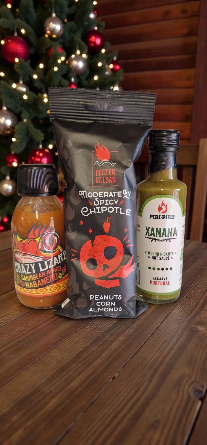 Pack Natal - Salsas, Crazy Lizard, Piri-Piri &amp; Co (1)