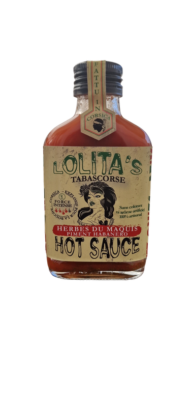 Salsa Lolita´s - TABASCORSE - Herbes du Maquis Habanero - 100ml