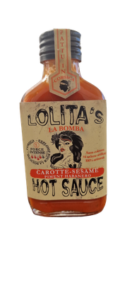 Salsa Lolita´s - LA BOMBA - CAROTTE-SESAME-HABANERO 100ml