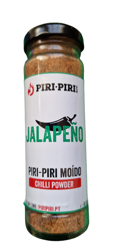 Piri-Piri Jalapeño Triturado (pó) - 50grs