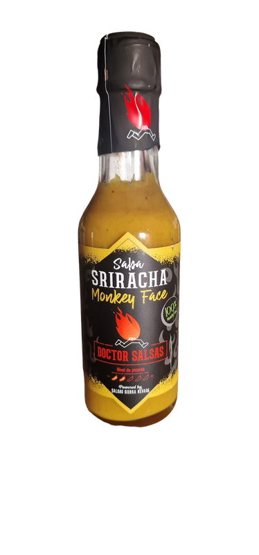 Doctor Salsas -  Molho Sriracha Monkey Face - 150ml
