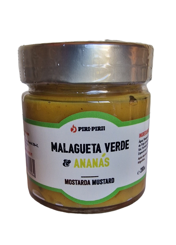 Mostarda com Malagueta Verde e Ananás