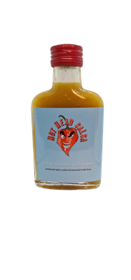 Hot Head Salsa - Yellow Habanero & Pineapple - 100ml Hot Head Salsa - Yellow Habanero & Pineapple - 100ml