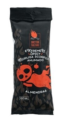 Amêndoas Moruga Scorpion Fumado - 100grs. - Dr.Salsas Amêndoas Moruga Scorpion Fumado - 100grs. - Dr.Salsas