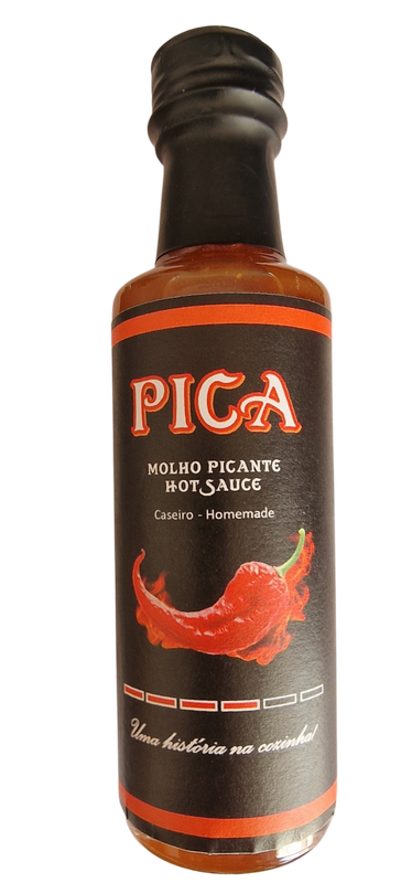 Pica - Molho Picante 100ml - Uma História na Cozinha Pica - Molho Picante 100ml - Uma História na Cozinha
