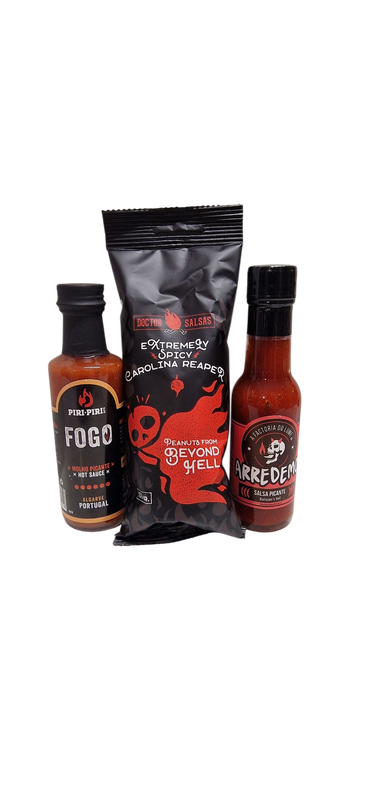 Pack 2 Molhos + Amendoins  - Do fundo do Inferno