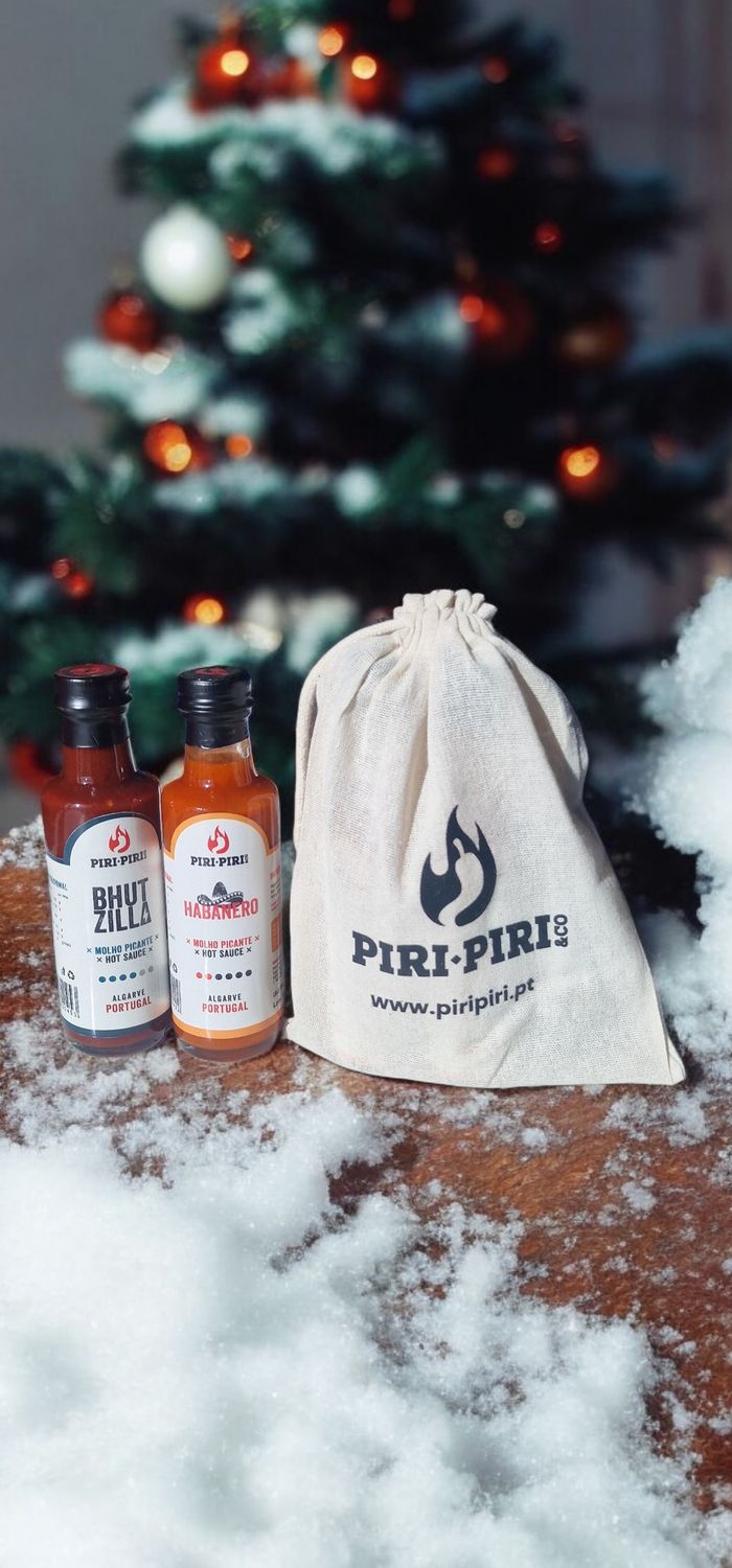 Pack 2 molhos Original 100ml - Saco Piri-Piri &amp; Co - Letras Pretas