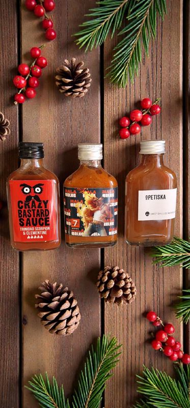 Pack Natal 3 molhos - Crazy Bastard, Molho Molho e O Petiska (5)